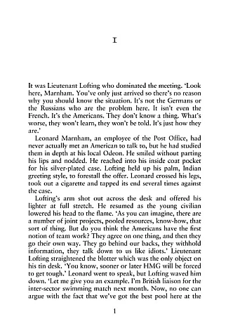 The Innocent. Ian McEwan