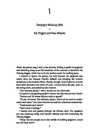 The Wind-Up Bird Chronicle. Haruki Murakami