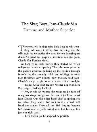 Trainspotting. Irvine Welsh