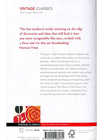 The Name of the Rose. Umberto Eco