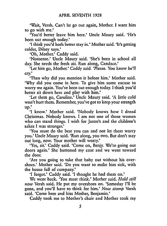 The Sound and the Fury. William Faulkner