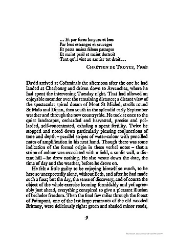 The Ebony Tower. John Fowles