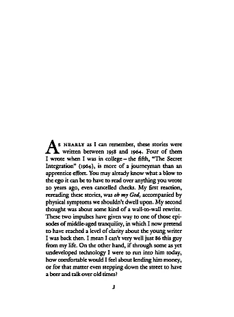 Slow Learner. Thomas Pynchon