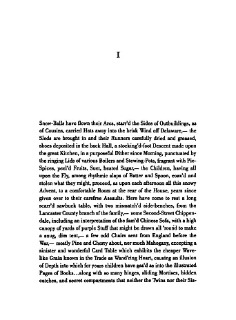 Mason and Dixon. Thomas Pynchon