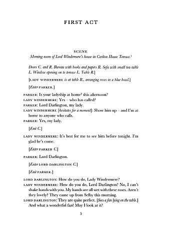 The Importance of Being Earnest and Other Plays. Oscar Wilde