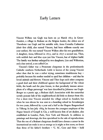 The Letters of Vincent van Gogh