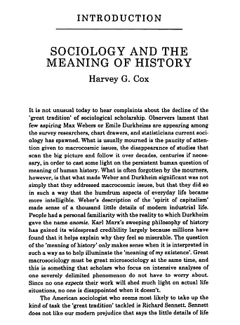 The Fall of Public Man. Richard Sennett