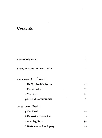 The Craftsman. Richard Sennett