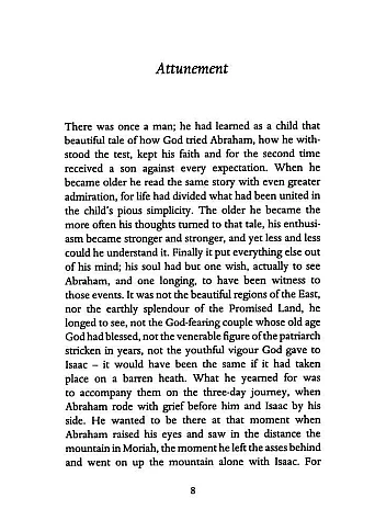 Fear and Trembling. Soren Kierkegaard