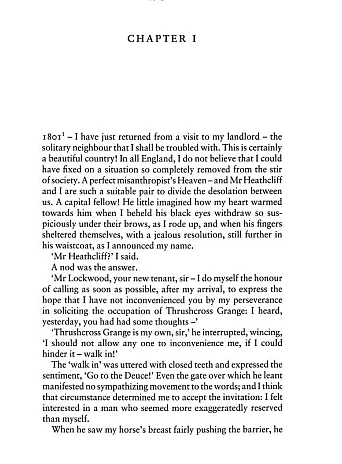 Wuthering Heights. Emily Bronte