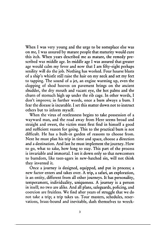 Travels with Charley. Mr John Steinbeck