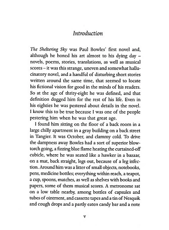 The Sheltering Sky. Paul Bowles