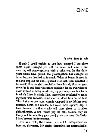 The Benefactor. Susan Sontag