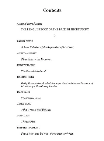Penguin Book British Short Story I