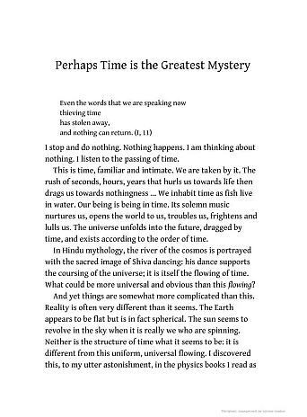 The Order of Time. Carlo Rovelli