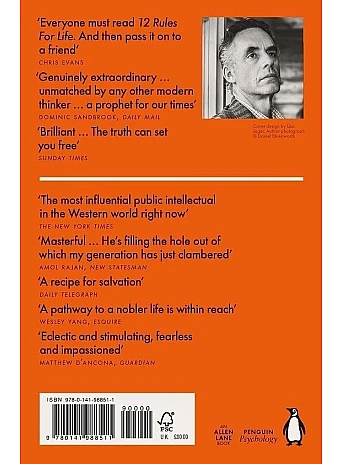 12 Rules for Life. An Antidote to Chaos