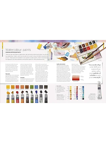 Artist's Painting Techniques : Explore Watercolours, Acrylics, and Oils