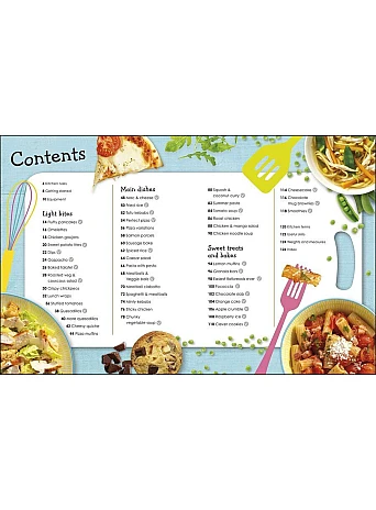 Cooking Step By Step. More than 50 Delicious Recipes for Young Cooks