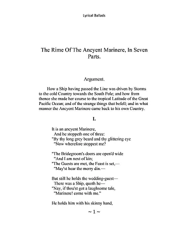 Lyrical Ballads. Penguin Pocket Poets