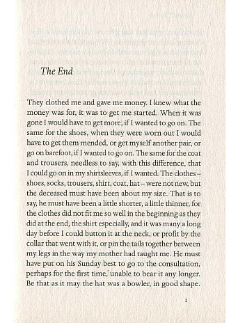 The End. Samuel Beckett