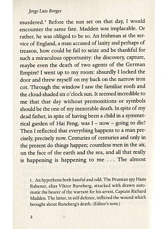 The Garden of Forking Paths. Borges
