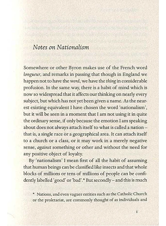 Notes on Nationalism. George Orwell