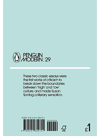 Notes on 'Camp'. Susan Sontag