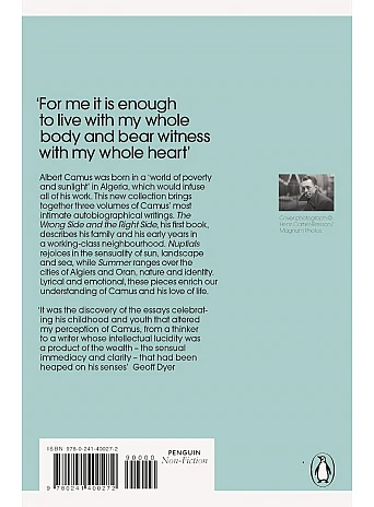 Personal Writings. Albert Camus