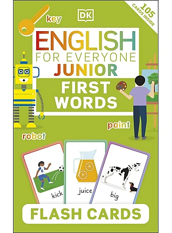 English for Everyone Junior First Words Flash Cards