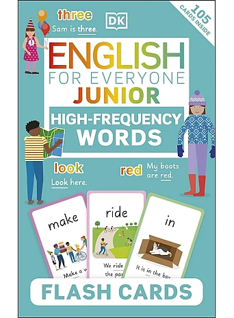 English for Everyone Junior High-Frequency Words Flash Cards