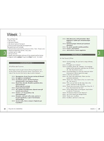Italian in 3 Months with Free Audio App