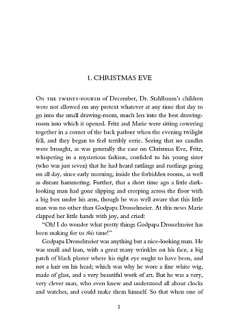 The Nutcracker. E.T.A. Hoffmann