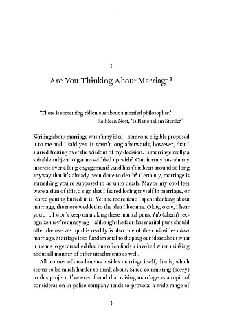 On Marriage