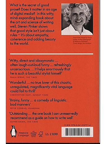The Sense of Style. The Thinking Person's Guide to Writing in the 21st Century