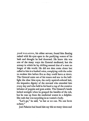 The General in His Labyrinth. Gabriel García Márquez