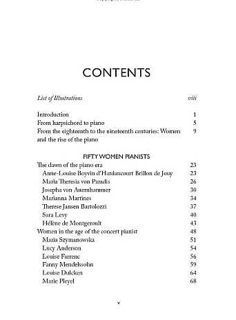 Women and the Piano. A History in 50 Lives