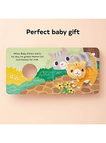 Baby Kitten: Finger Puppet Book