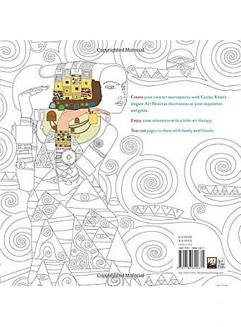 Gustav Klimt (Art Colouring Book) : Make Your Own Art Masterpiece 
