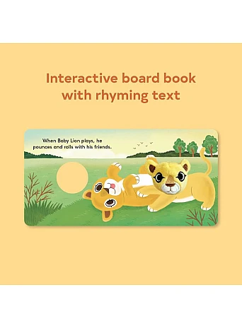 Baby Lion: Finger Puppet Book