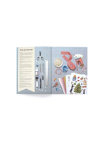 Cut Up This Book: Christmas Collage Kit