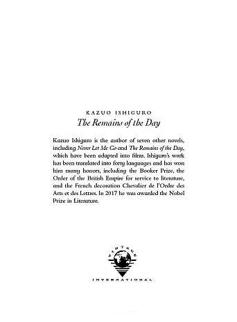 Remains Of The Day