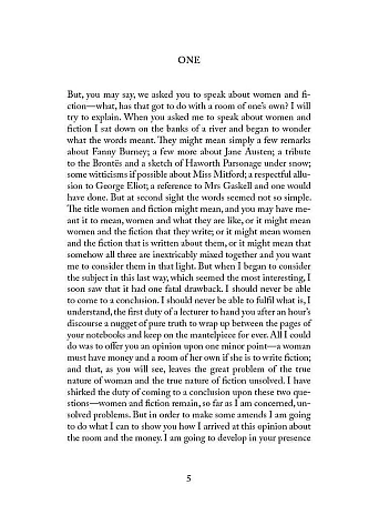 A Room of One’s Own. Virginia Woolf