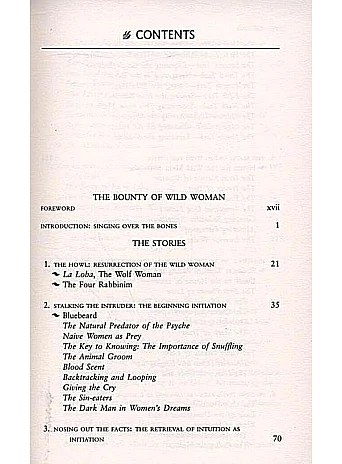 Women Who Run With The Wolves. Clarissa Pinkola Estes