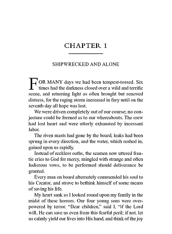 The Swiss Family Robinson. Mrs. H.B. Paull