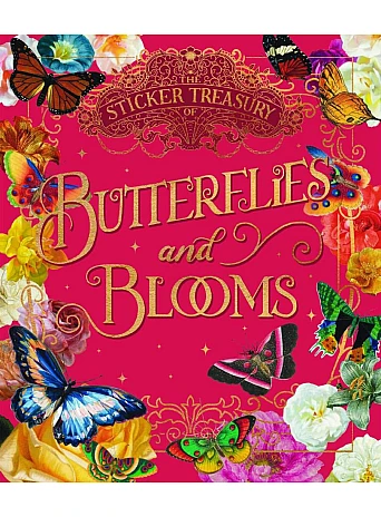 The Sticker Treasury of Blooms and Butterflies