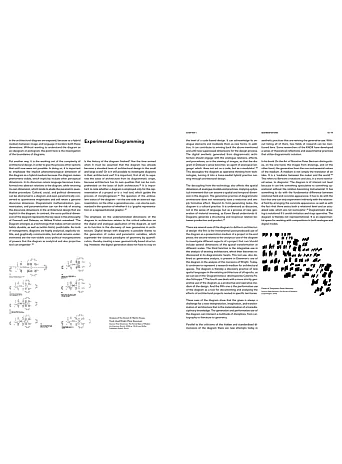 Experimental Diagrams in Architecture