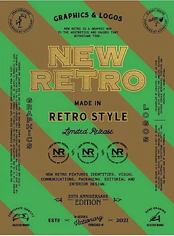NEW RETRO: 20th Anniversary Edition : Graphics & Logos in Retro Style