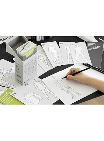 Poses for Fashion Illustration - Mens (Card Box)
