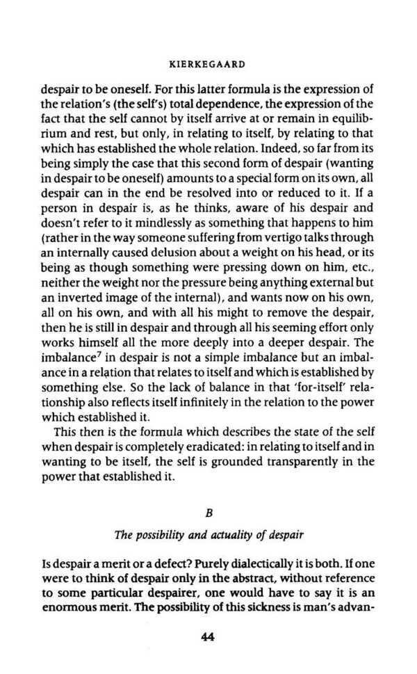 The Sickness Unto Death. Soren Kierkegaard The Sickness Unto Death. Soren Kierkegaard