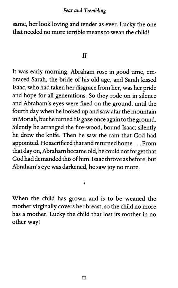 Fear and Trembling. Soren Kierkegaard Fear and Trembling. Soren Kierkegaard